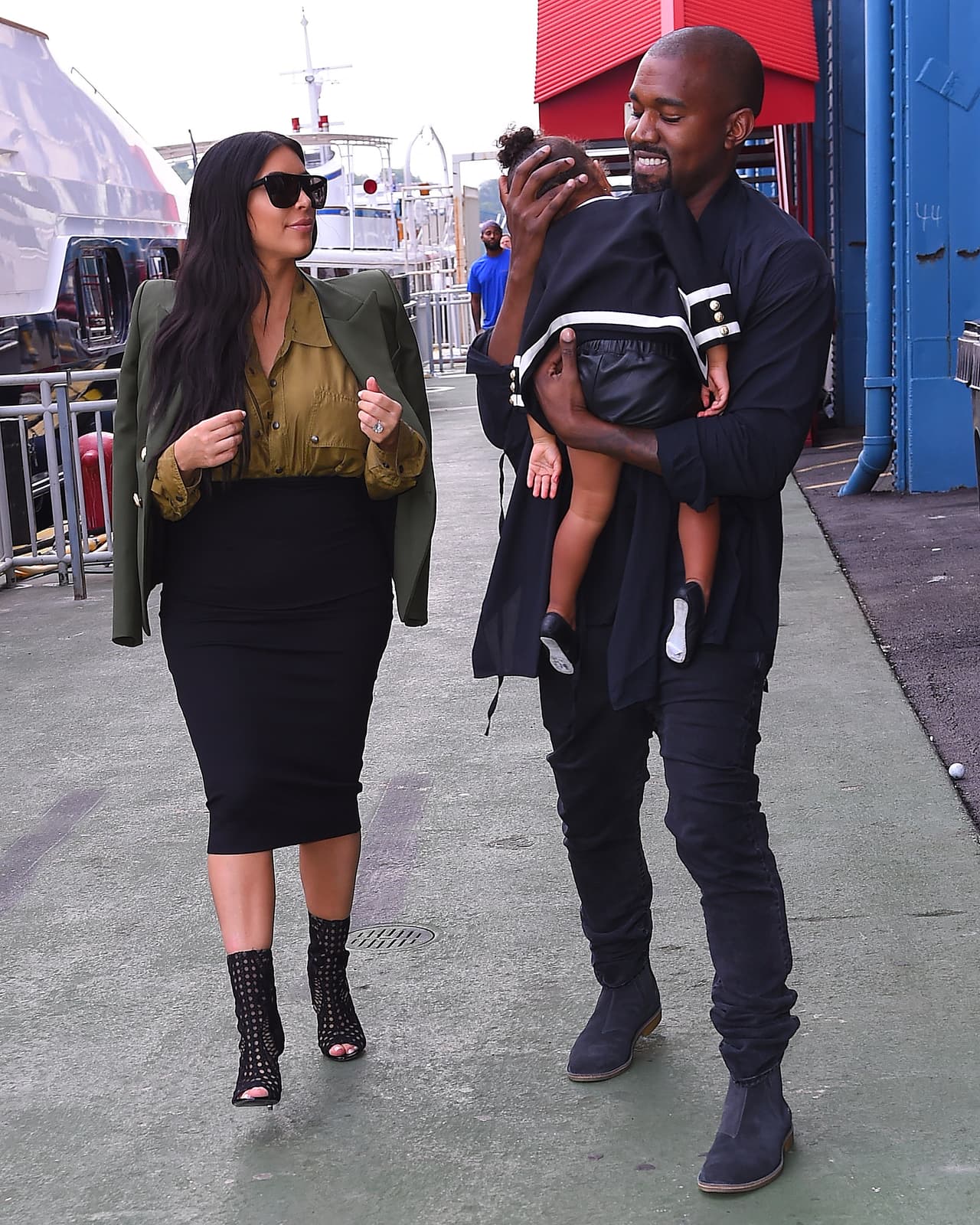 A pesar de sus ajetreadas agendas, los West-Kardashian se toman un tiempo para pasarla en familia.