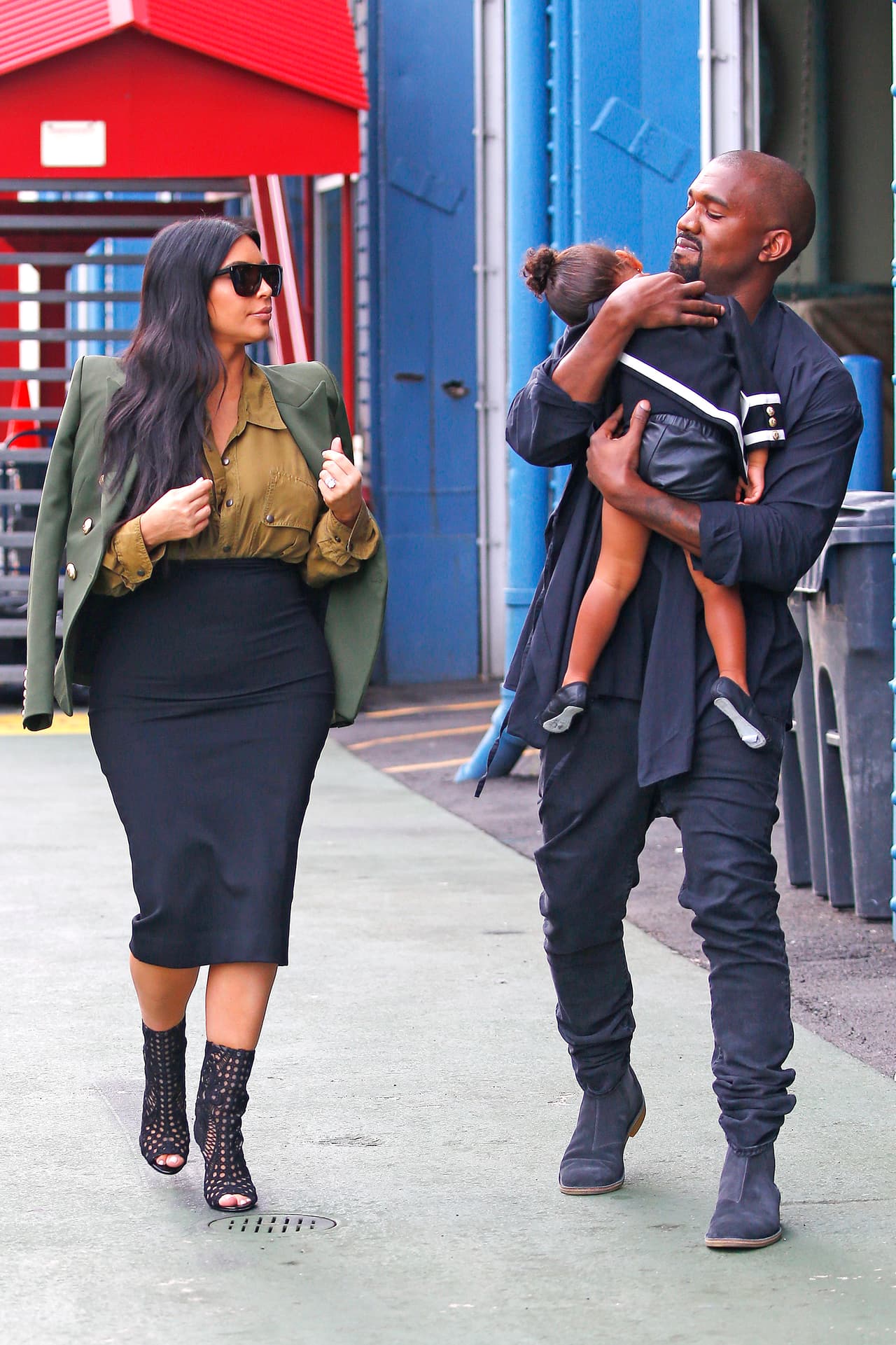 Así los captaron los paparazzi.