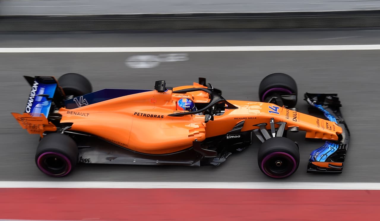 <b>McLaren MCL33. </b>El equipo de Woking sorprendió con el color de su monoplaza, en un color naranja encendido.