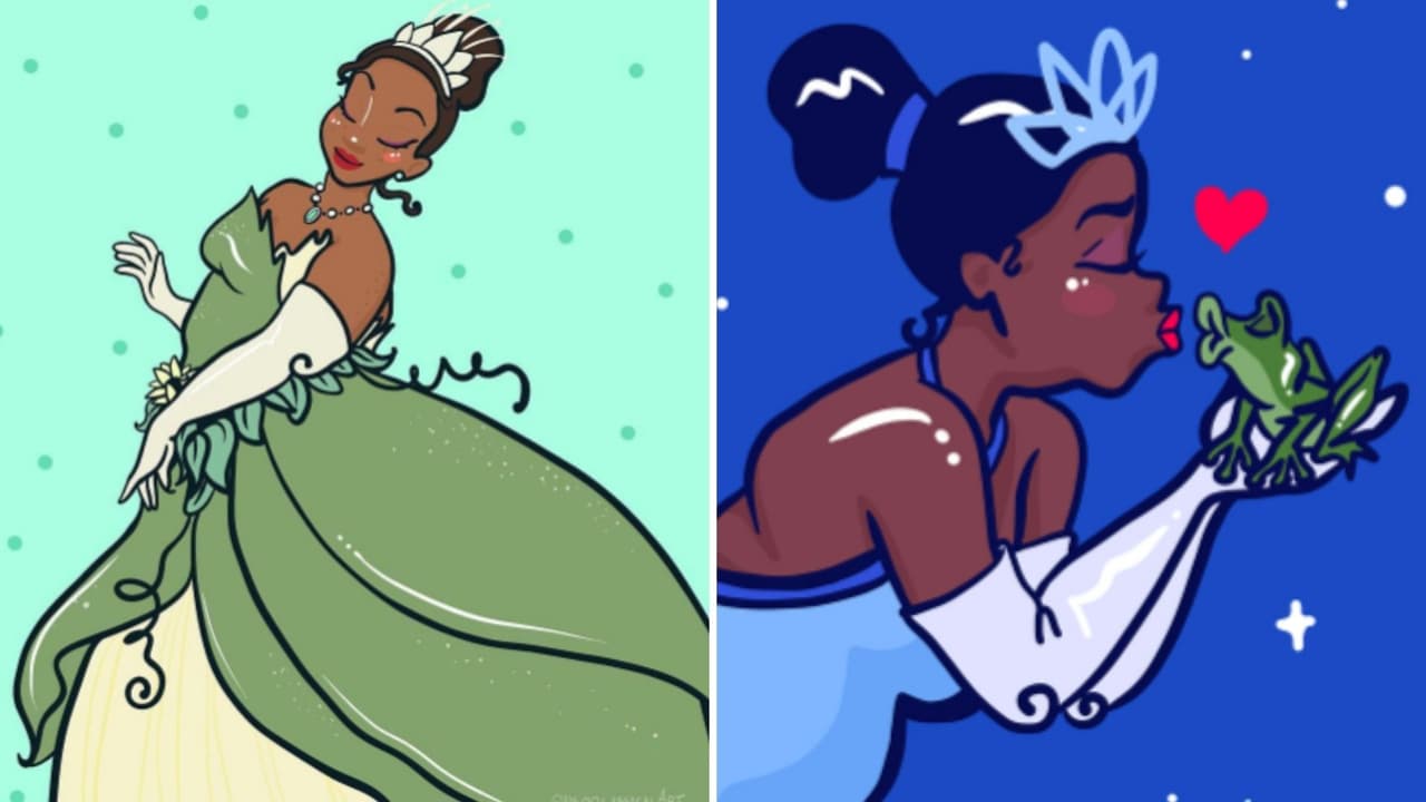 Princesas Disney si fueran 'plus size' o talla grande: ilustraciones de Crystal Water (Neoqlassical Art)