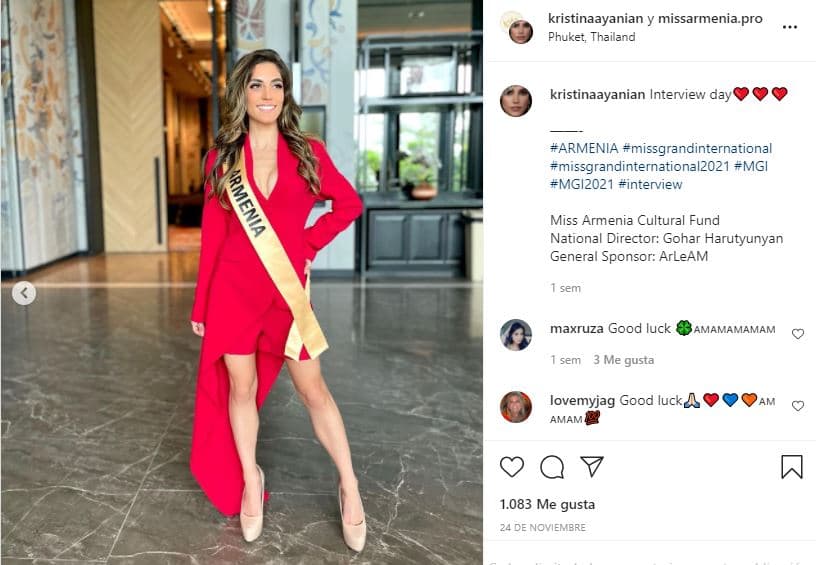 Miss Grand Armenia 2021