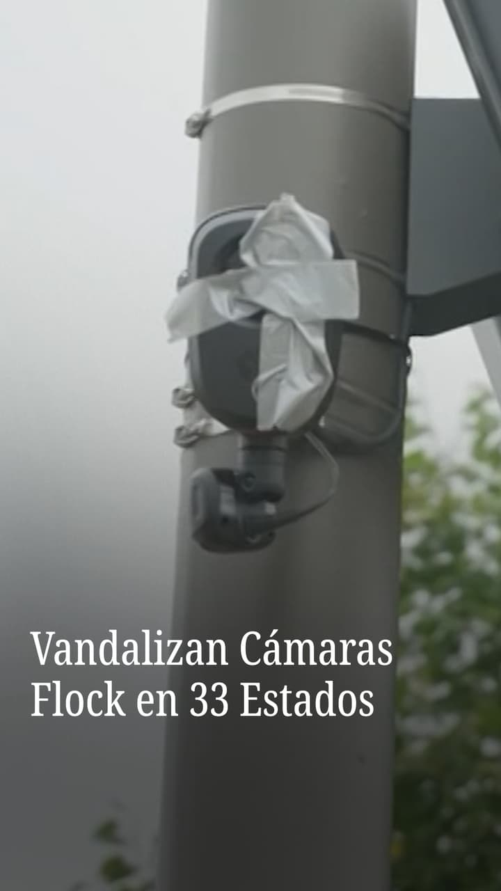 Vandalizan cámaras flock en 33 estados