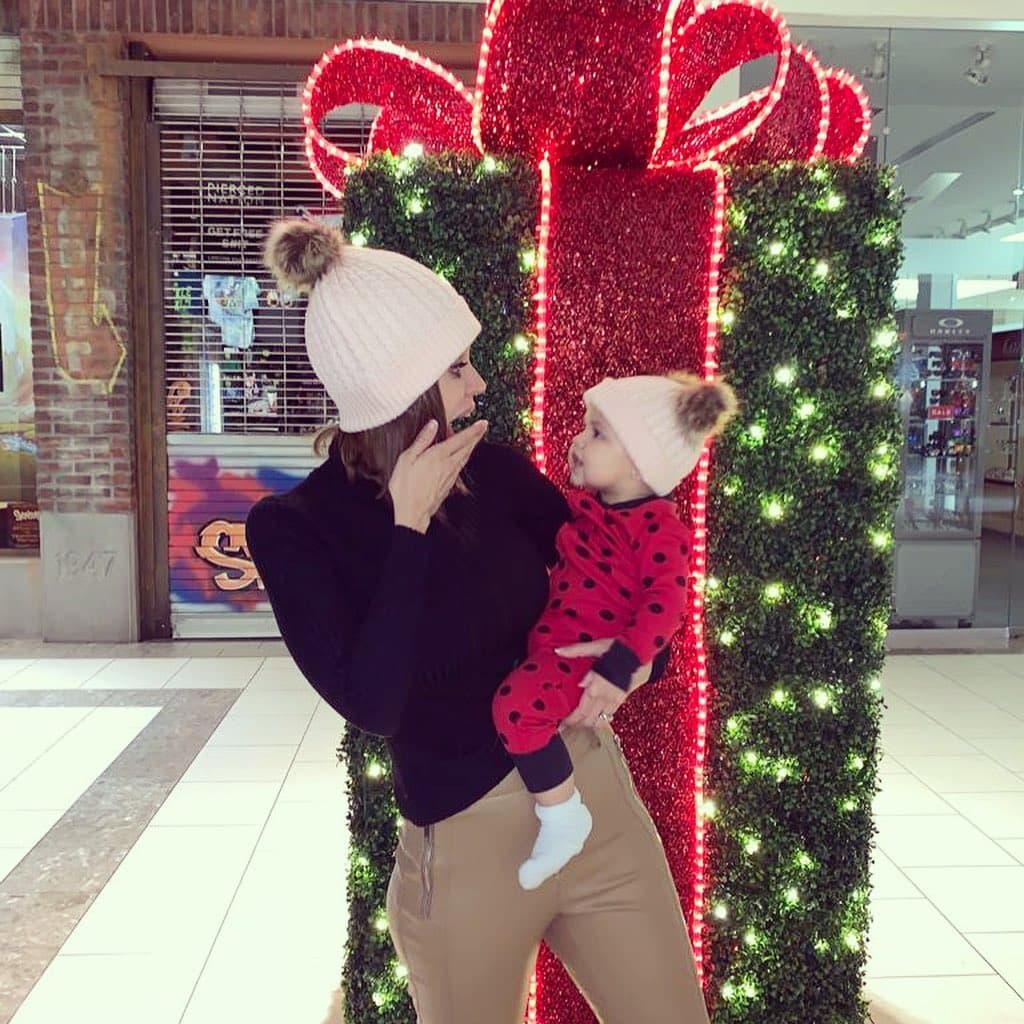 En febrero de 2019, Caro recibió en sus brazos al más grande regalo que le dio la vida.