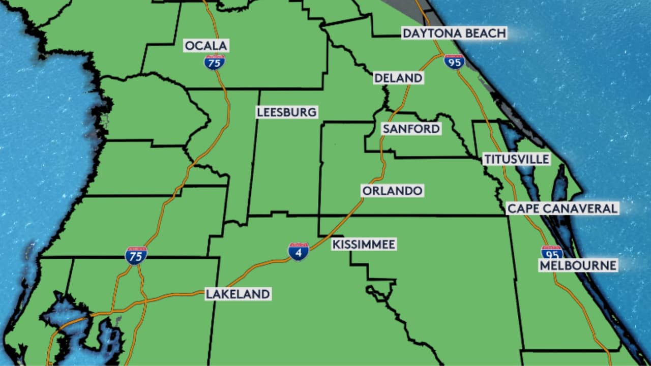 Riesgo de inundaciones persiste esta tarde en gran parte de Florida Central: estas son las zonas y horas de mayor lluvia 
