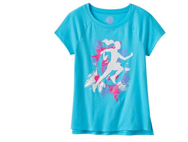 Camiseta de algodón para las futuras maratonistas (Kohl's)
