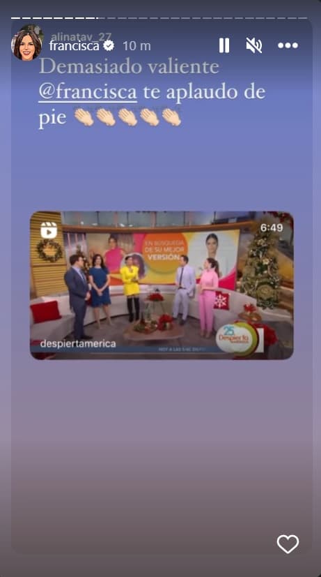 Francisca ha recibido aplausos y comentarios positivos en su cuenta de Instagram tras su radical cambio.