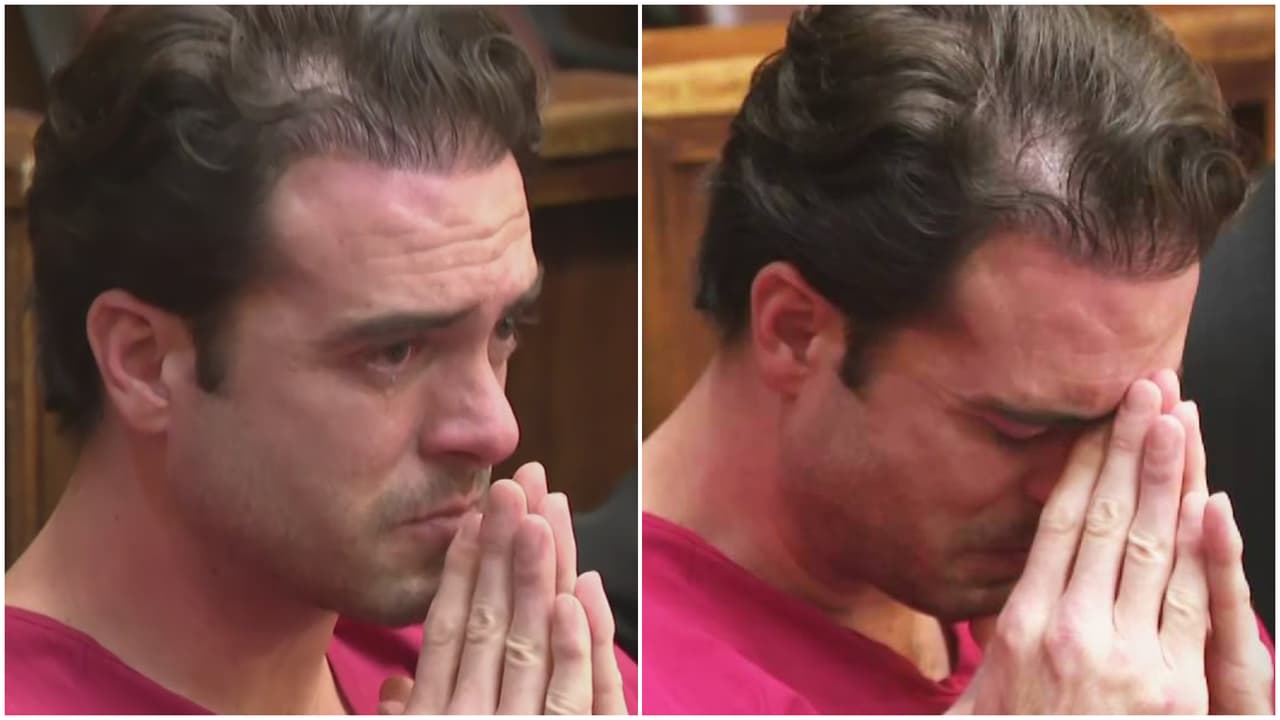 Pablo Lyle rompió en llanto al dar este mensaje a la familia de Juan Hernández antes de su sentencia