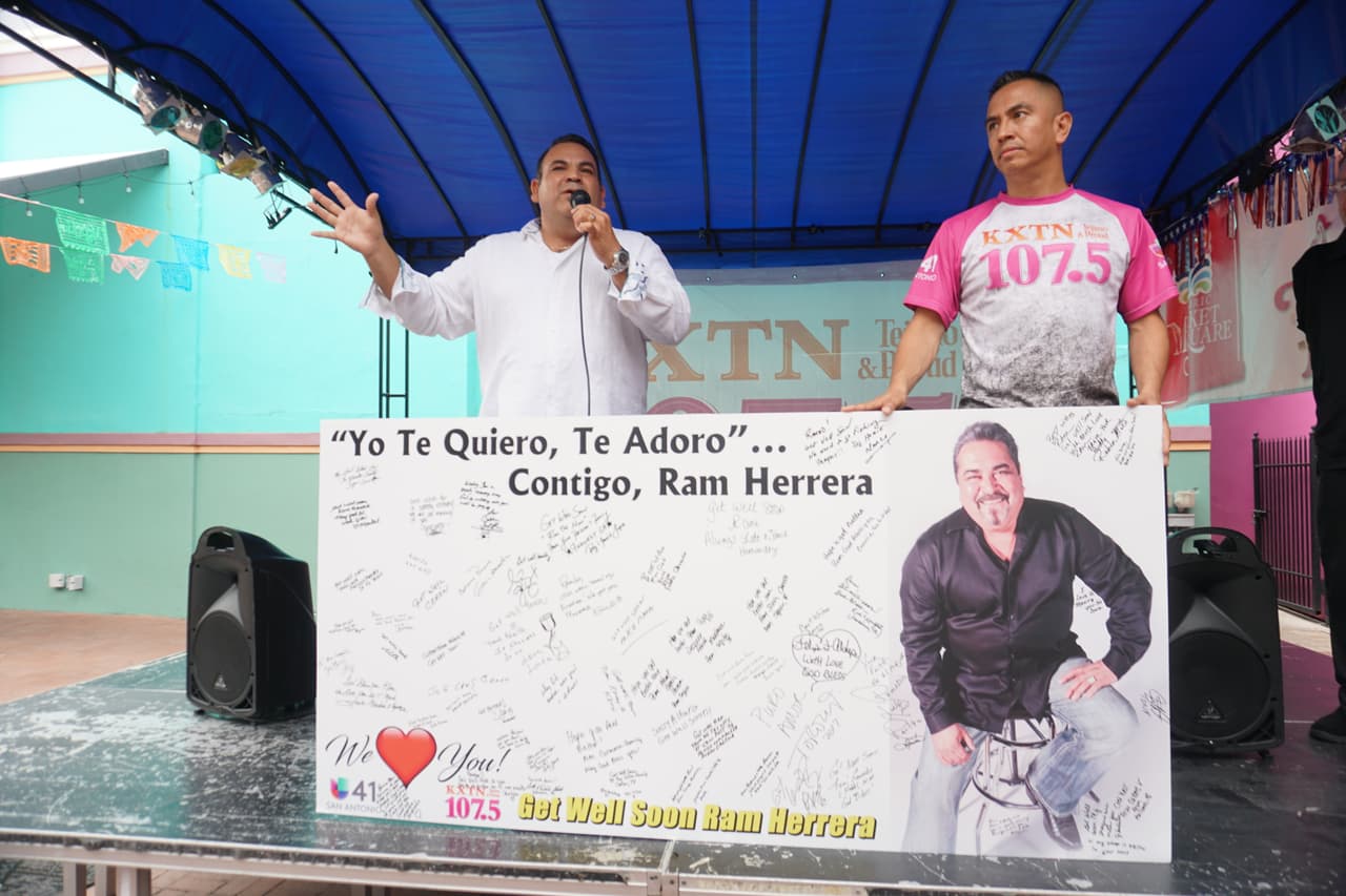 KXTN Hosts 'Get Well Soon' Event for Ram Herrera 