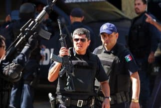 Policías mexicanos.