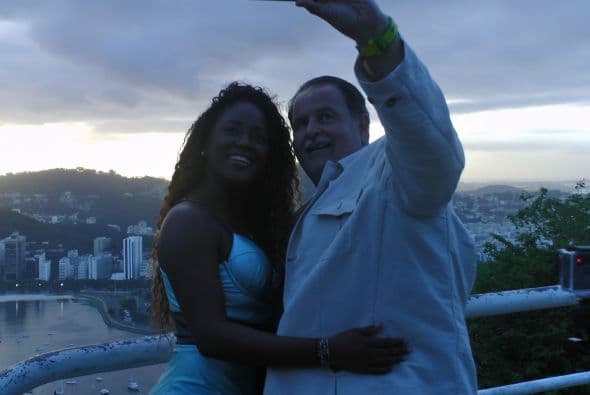 El Gordo de Molina se fue a la montaña Pan de Azúcar, donde conoció a una chica llamada Jucy que le dio un recorrido muy entretenido.