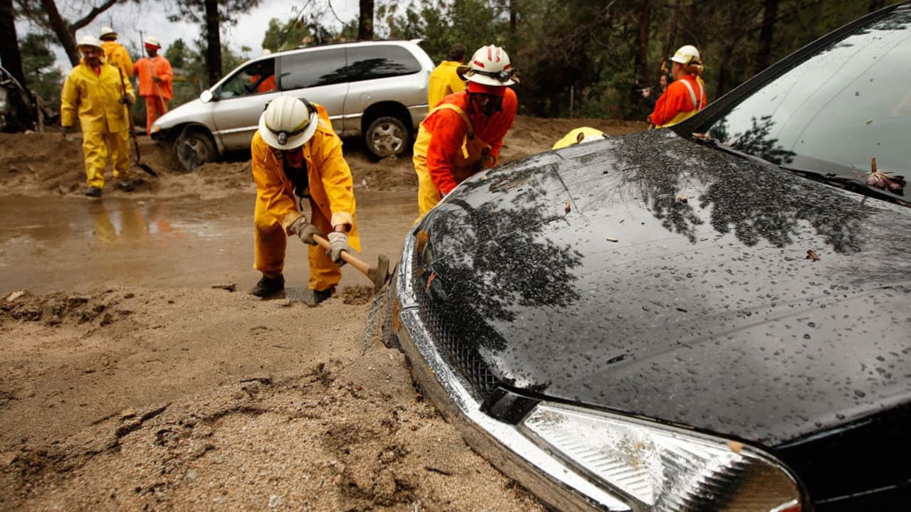Catástrofe escondida: los deslaves, el nuevo peligro para las víctimas de los incendios en Los Ángeles