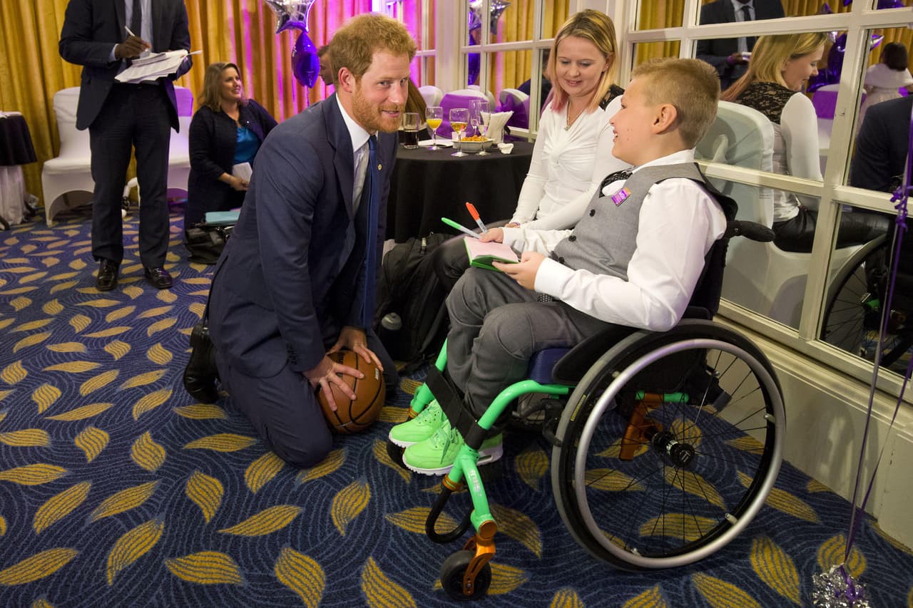 Ahora convivió con varios niños enfermos.