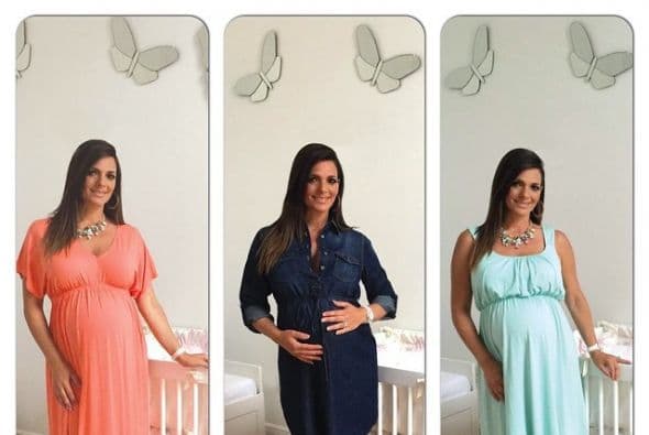 Bárbara Bermudo con sus looks de embarazo.