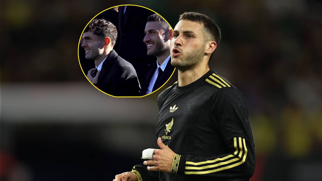 ¿De jugador a modelo? Sorprende Santi Gimenez con tanta elegancia