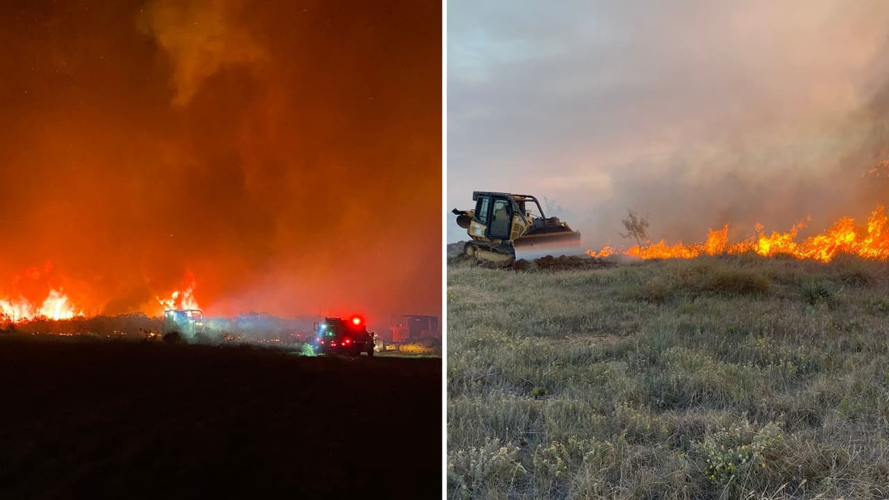 Incendio forestal en Palo Pinto consume 1,500 acres y estiman lograr apagarlo el miércoles