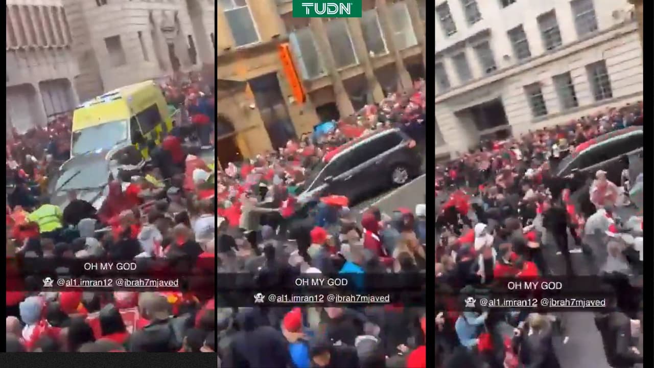 Atropello masivo a fans del Liverpool durante celebración del título