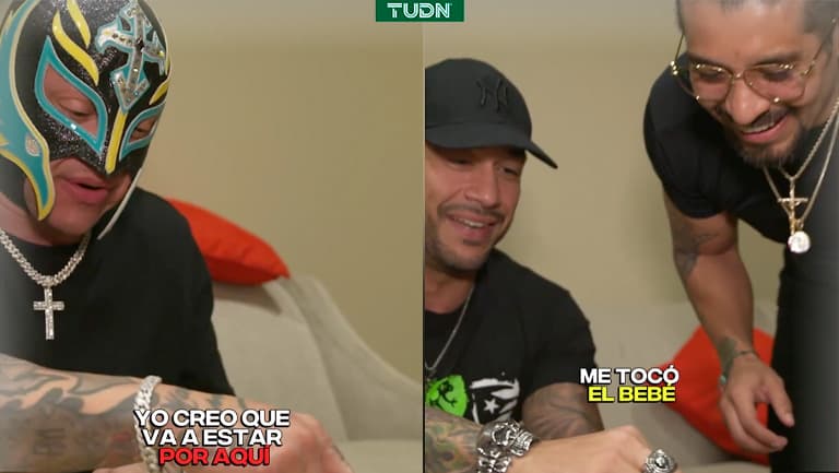 Luchadores de WWE se mexicanizan y reaccionan a la rosca de Reyes 