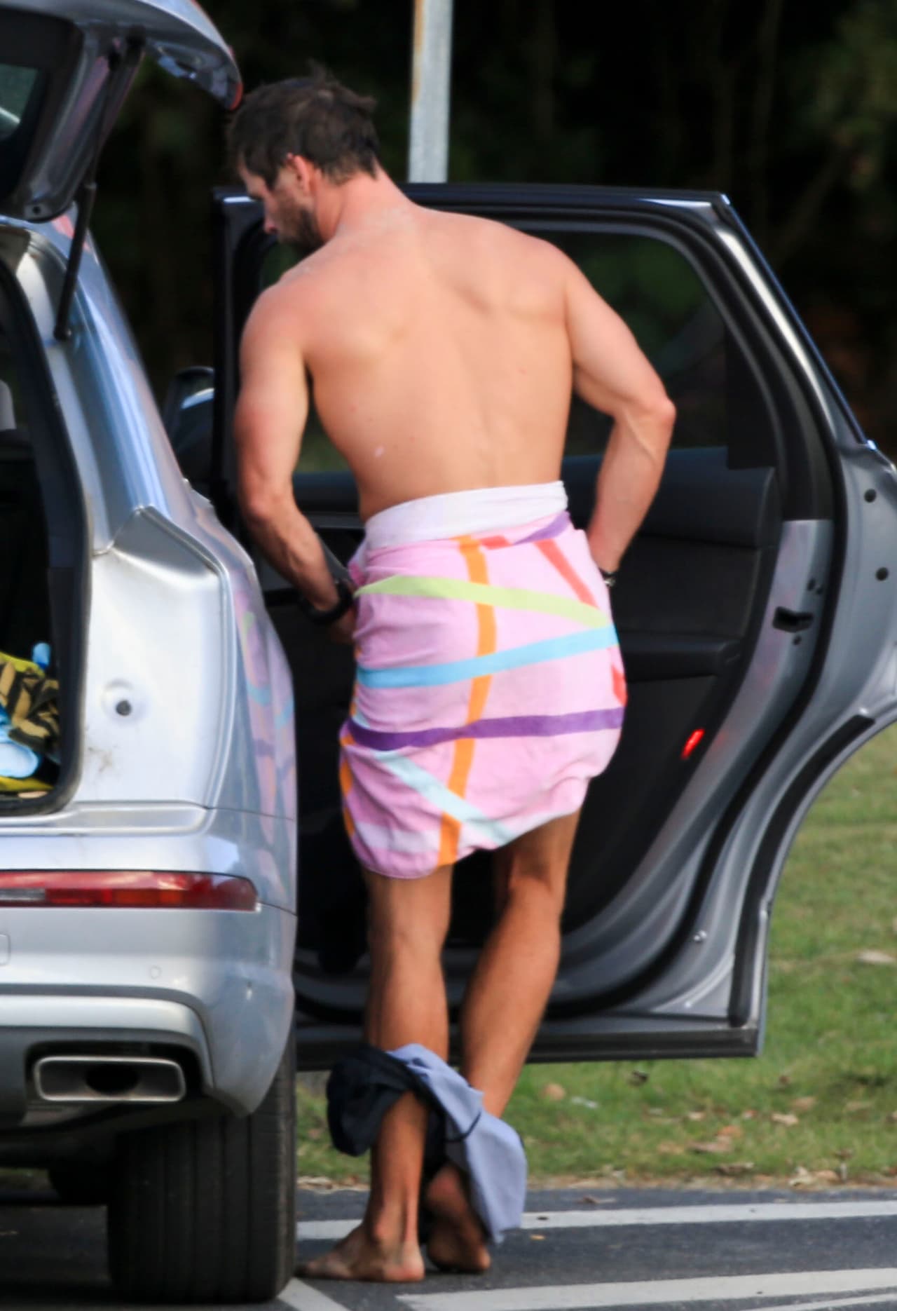 Y llegó el momento de cambiarse de ropa...