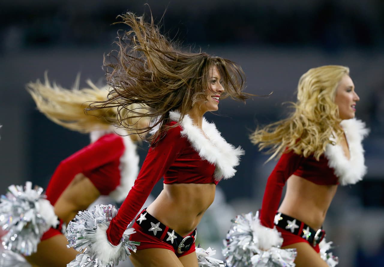 El regalo que muchos desean, pero ellas sólo están para apoyar a los Cowboys