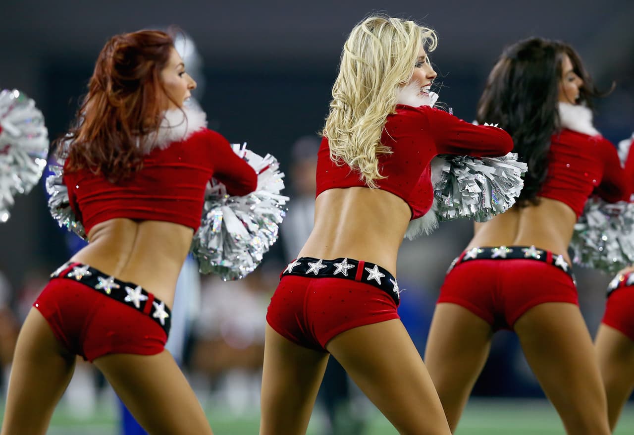 El regalo que muchos desean, pero ellas sólo están para apoyar a los Cowboys