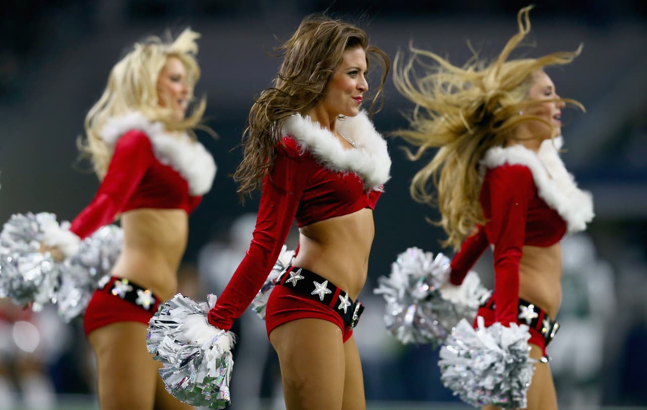 El regalo que muchos desean, pero ellas sólo están para apoyar a los Cowboys