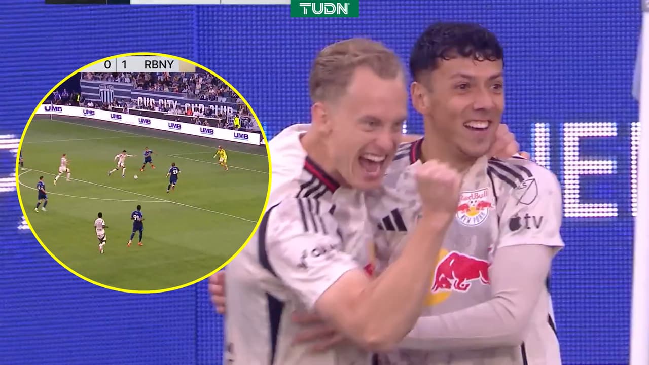 Goles de Jorge Ruvalcaba con New York Red Bulls vs. Sporting KC 