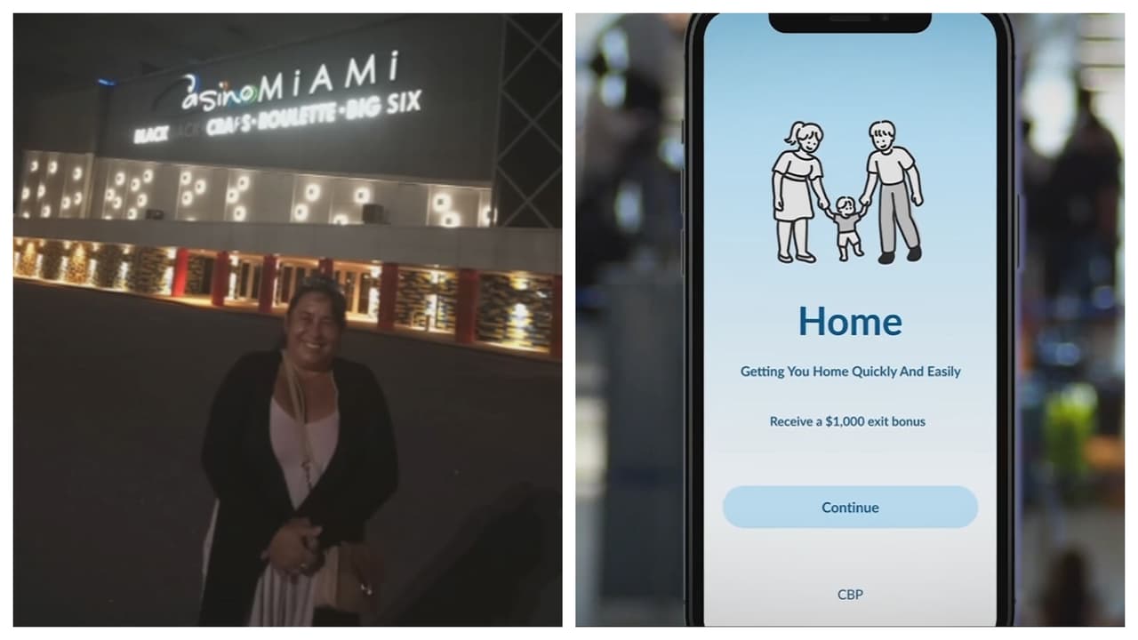 Cubana que se 'autodeportó' dice que no recibió el dinero prometido por la administración Trump