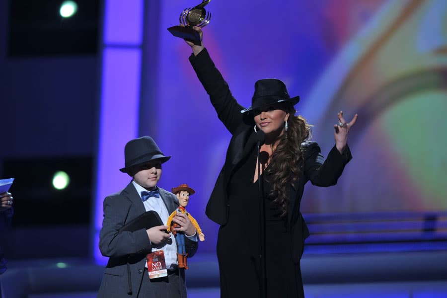 En la categoría pop, Jenni Rivera fue la artista femenina del año en 2013 y 2014.