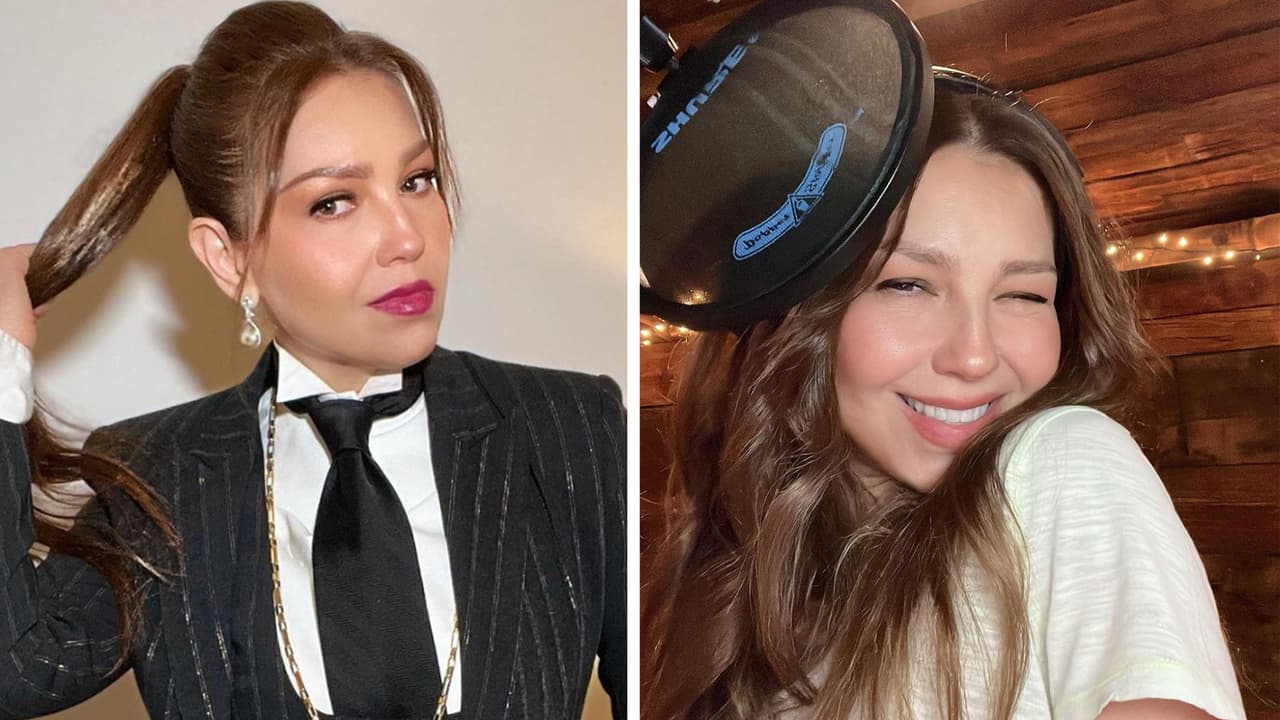 Golpes moretones y arañazos: la razón de las marcas de Thalía