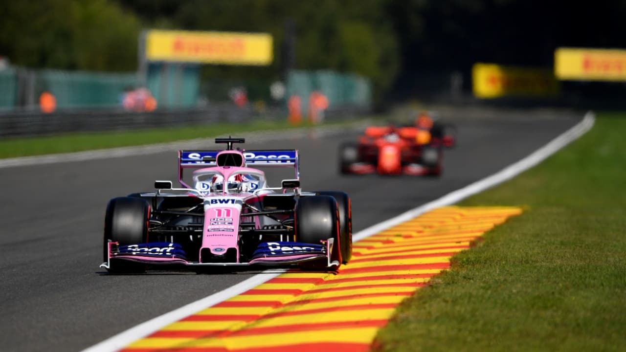 Sergio Pérez vuelve a los puntos en el GP de Bélgica