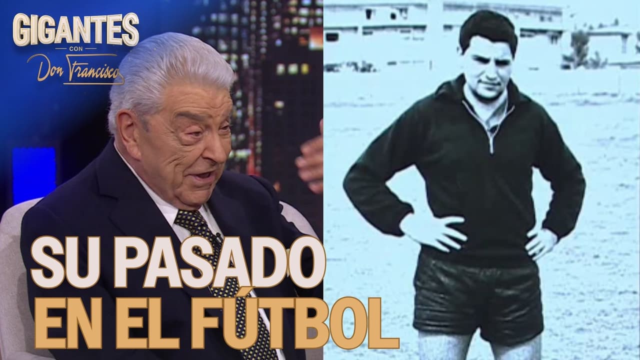 Don Francisco también jugó al futbol, pero no destacó tanto como Memo Ochoa