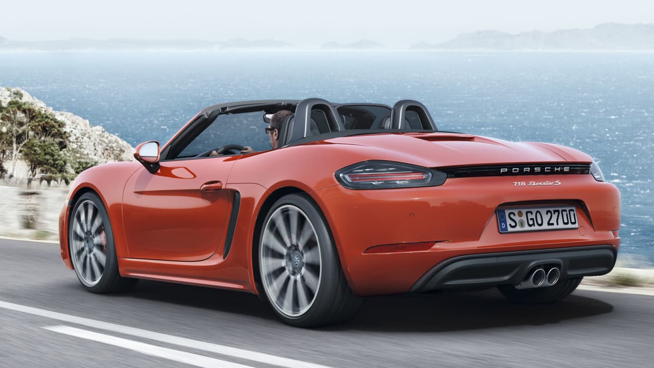 El Porsche 718 Boxster S luce más agresivo que sus predecesores