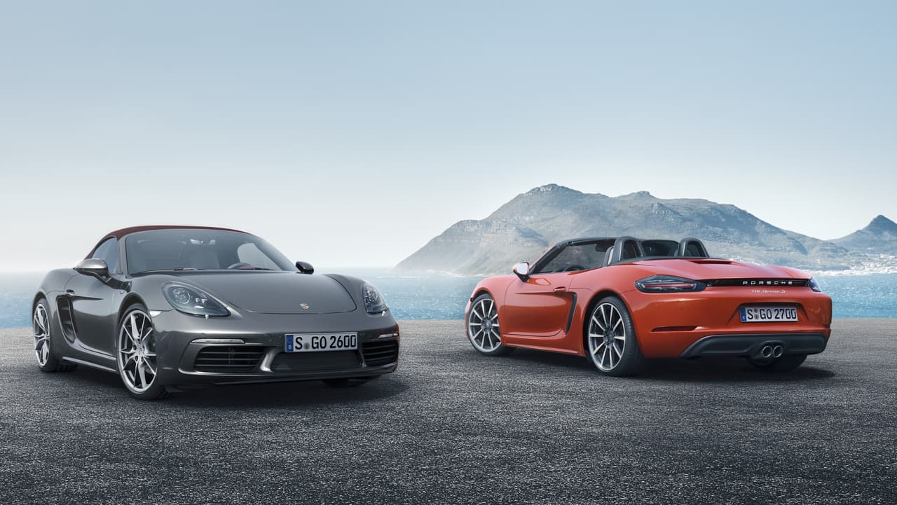 Los nuevos convertibles llegan para seguir la buena racha de la familia Boxster de Porsche