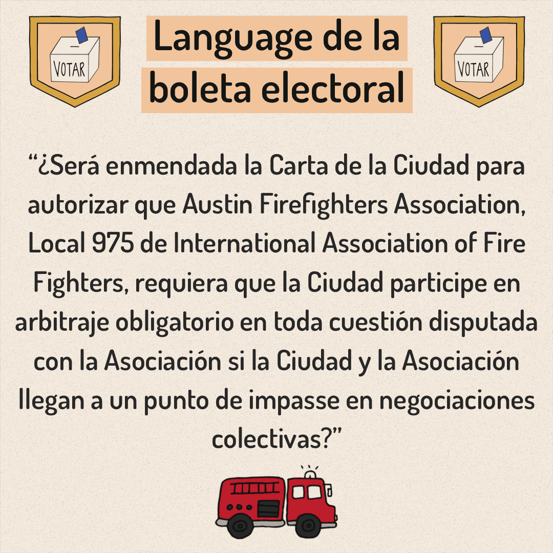 Información sobre la Proposicion A