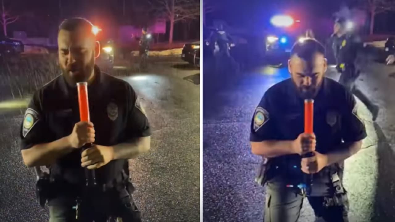 Al ritmo de una canción de Celine Dion, policías de Connecticut conectan con la comunidad