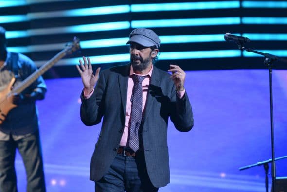 Juan Luis Guerra paralizó a todos en los ensayos.