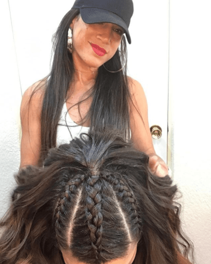 Su peinado nos encantó, Ana gozó cada instante de esta transformación.