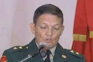 El general colombiano Rubén Darío Alzate.