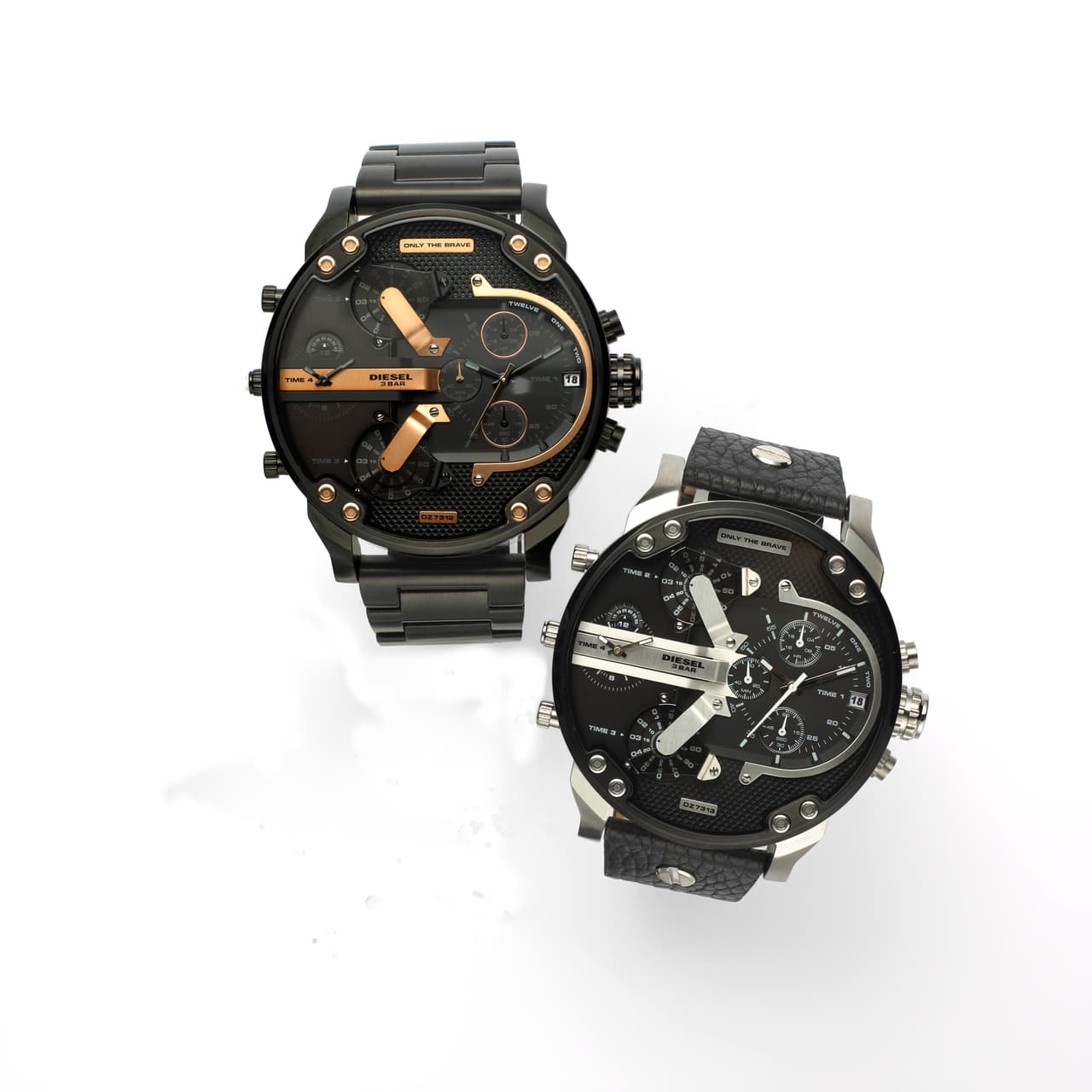 Excelente funcionamiento tienen los Diesel Black Ion Plated. Comodidad y excelencia en la muñeca.