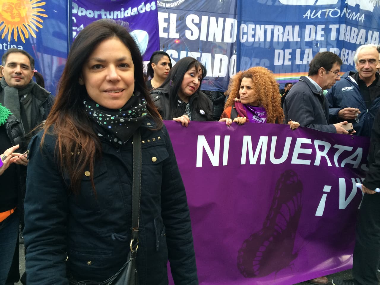 Nadia insiste con que “la cultura se cambia con marchas así". Para ella, esto muestra un cambio paulatino de mentalidad. "Es importante. El grito de la #NiUnaMenos está cada vez más presente”.