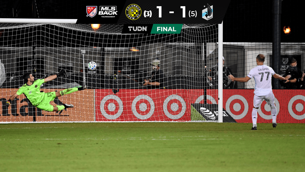 'Los Loons' se imponen por penales a Columbus Crew y jugarán los cuartos ante San Jose