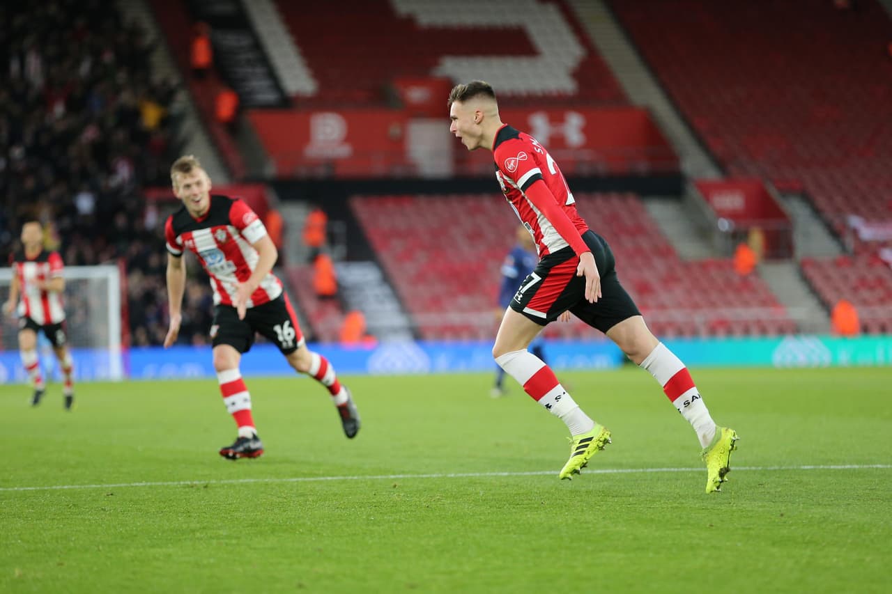 Southampton 2-0 Huddersfield Town.