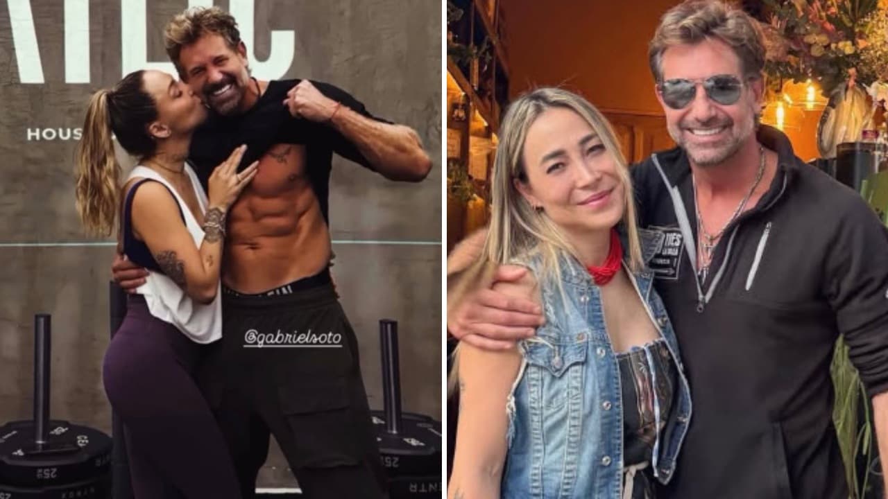 Gabriel Soto y su novia Colibrí Jiménez.