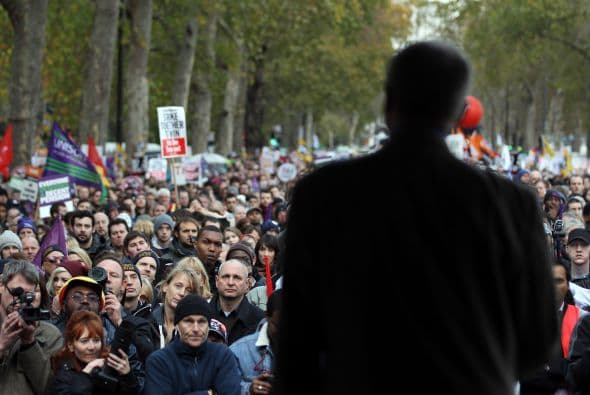 De igual manera se hicieron paro en tribunales, oficinas gubernamentales, hospitales y escuelas.