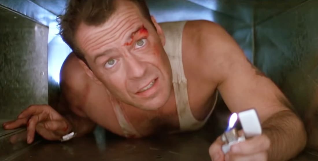 Bruce Willis en 'Duro de Matar'.