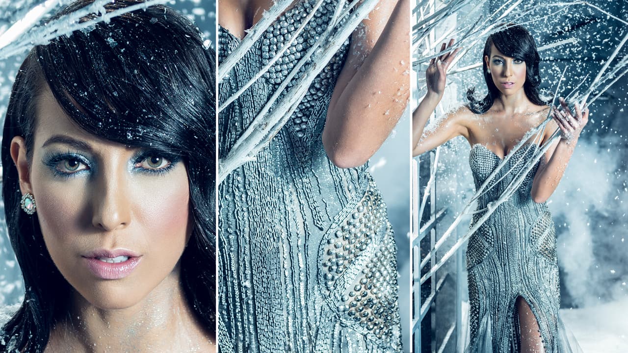 Surreal y mística, Setareh refleja enigma con su mirada.