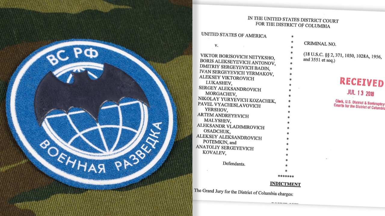 <b>Puestos 24 al 35. 12 oficiales rusos del servicio de inteligencia Militar de Rusia (GRU)</b>.
<a href="https://www.univision.com/univision-news/politics/la-inteligencia-rusa-hackeo-fabricantes-de-software-electoral-en-eeuu-segun-documento-de-la-nsa">Fueron acusados de delitos relacionados con el hackeo y la filtración de correos electrónicos de los principales miembros del partido demócrata. </a>