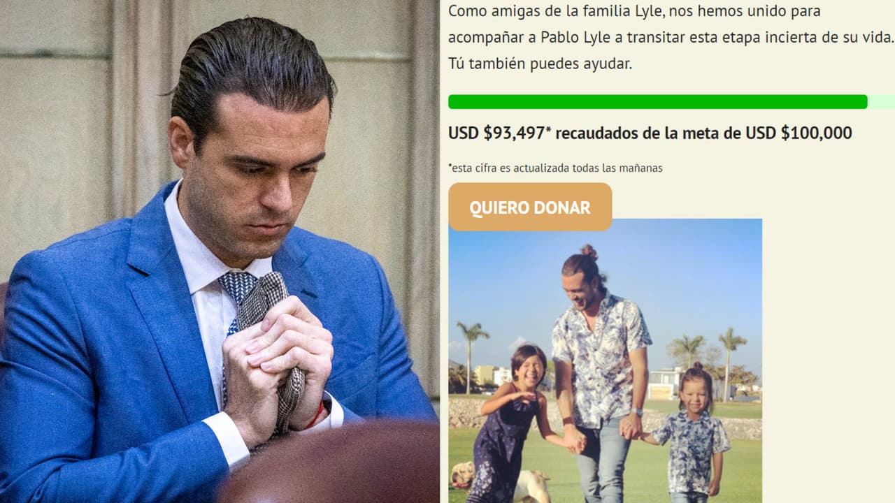 La familia de Pablo Lyle está por alcanzar los 100 mil dólares a solo horas de que se pueda conocer la posible sentencia del actor.