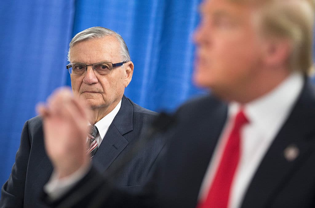 La Casa Blanca ya tiene lista la documentación para un eventual perdón de Trump a Arpaio