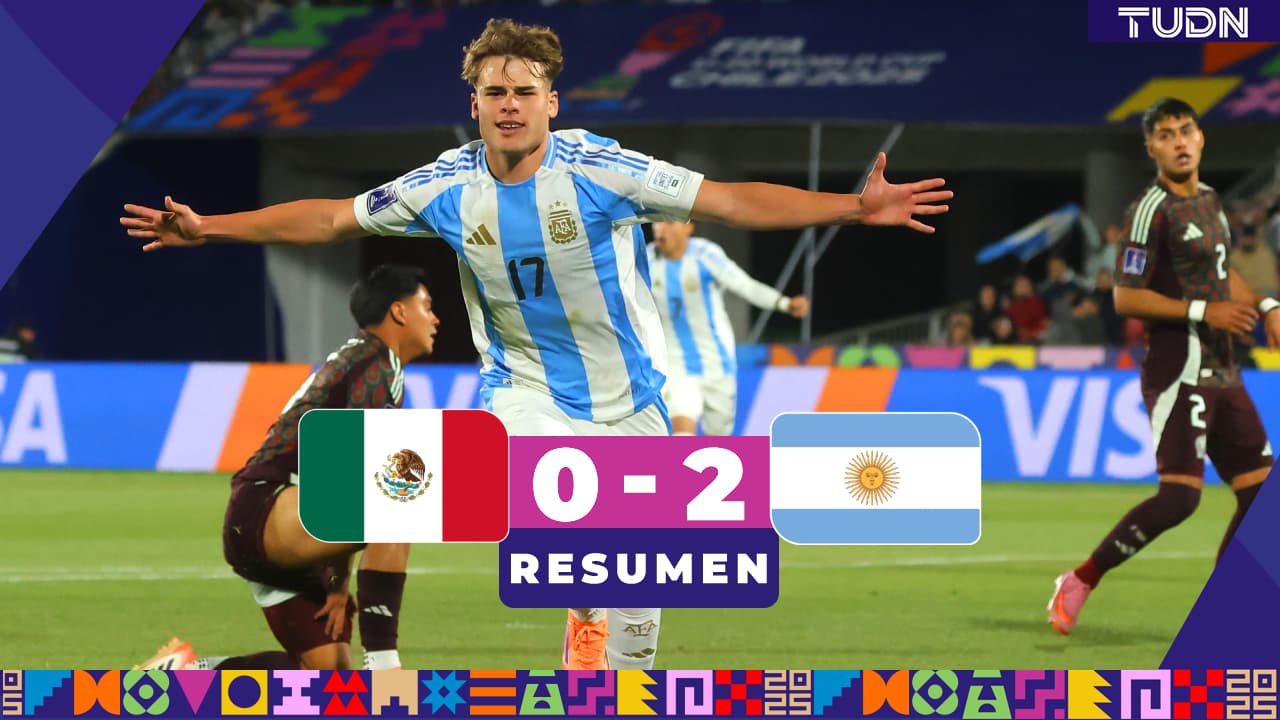 Argentina confirma hegemonía y elimina a México del Mundial Sub-20